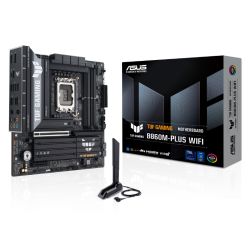 ASUS TUF GAMING B860M-PLUS WIFI - Micro ATX Motherboard, LGA 1851, DDR5 ASUS TUF GAMING B860M-PLUS WIFI - Micro ATX Motherboard, LGA 1851, DDR5